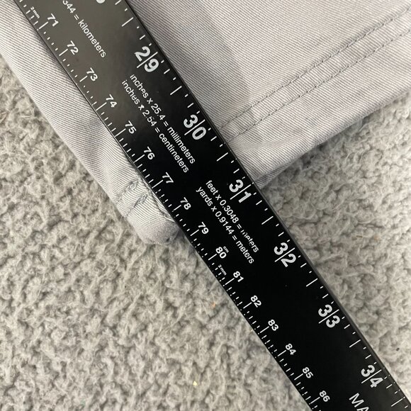 Edgar + Ash Pants Men XL Grey Pull On Drawstring Cargos - Picture 9 of 11